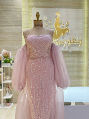 Custom-made evening dress